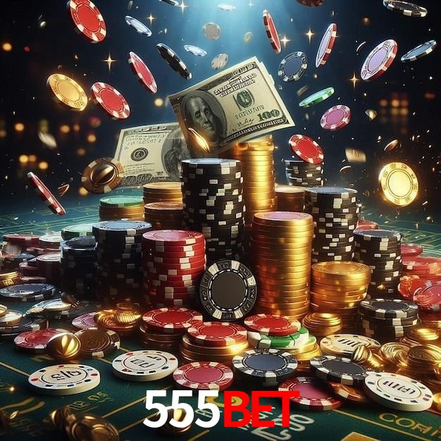 Interface do App 555bet
